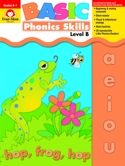 Title details for Basic Phonics Skills, Grades K-1 (Level B) by Evan-Moor Educational Publishers - Available